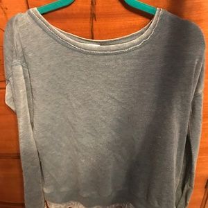 Blue Gray light sweater